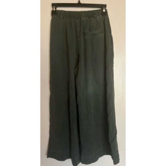 YOUNG FABULOUS & BROKE Cavlin Cropped Wide Leg Jeans in Sage Size XS - Picture 5 of 7
